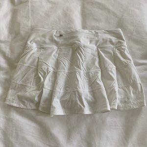 White Lululemon Skirt